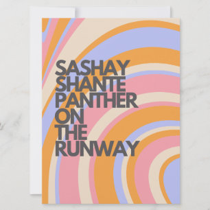 Carte Course Sashay Shante Drag