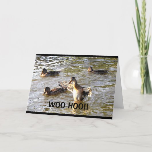 Carte COURTISEZ HOO ! ! Si heureux pour vous ! (Devant)