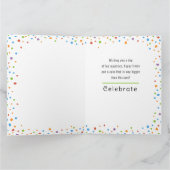 Carte Cousin 21e anniversaire (Intérieur)