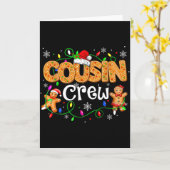 Carte Cousin Crew Christmas Shirts Matching Pajamas For (Fleur jaune)