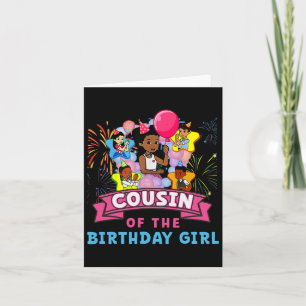 Carte Cousin Gracie's Corner Anniversaire Poupées mignon