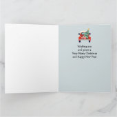 Carte Coutume de Noël à l'intérieur d'un camion véhicule (Intérieur)