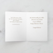 Carte Coutume d'ordination du prêtre Nom personnalisable (Intérieur)