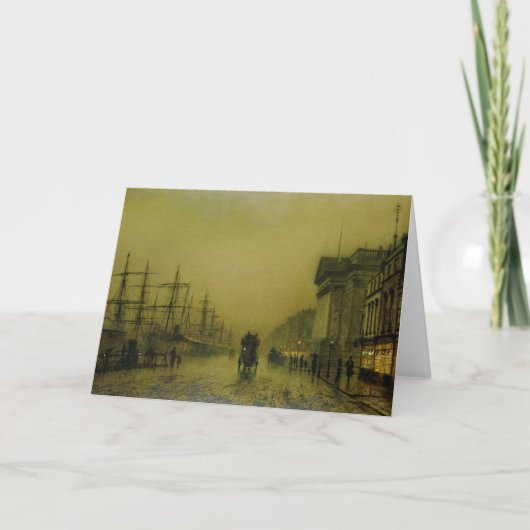 Carte Coutumes H de docks de John Atkinson Grimshaw | (Devant)