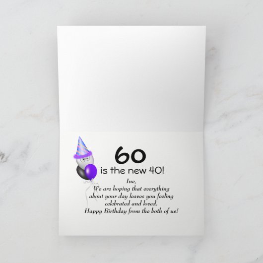 Carte couture (Intérieur)