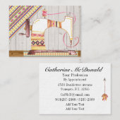 Carte Couture / Seamstress (Devant / Derrière)