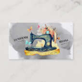 Carte couturière couturière vintage (Devant)