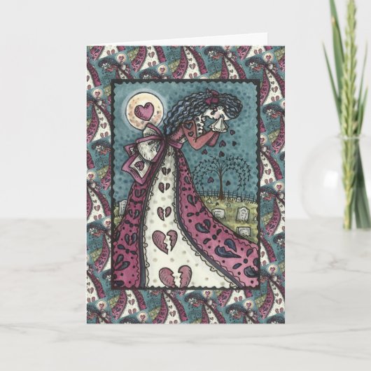 CARTE COUVERT DE LA VALENTINE DE L'OUTIL CHAUFFÉ, VIDE D (Devant)