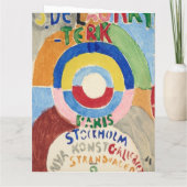 Carte Couverture autoportrait | Sonia Delaunay-Terk | (Dos)