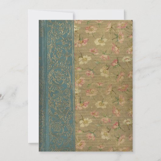 Carte Couverture de livre vintage (Devant)