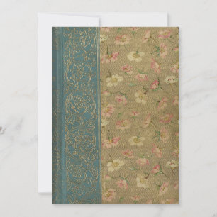 Carte Couverture de livre vintage