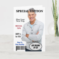 Couverture de magazine pour 62e anniversaire