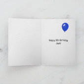 Carte Couverture de magazine pour 75e anniversaire (Intérieur)