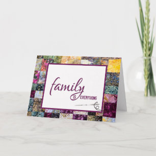 Carte Couverture et aiguille d'anniversaire pour belle-s