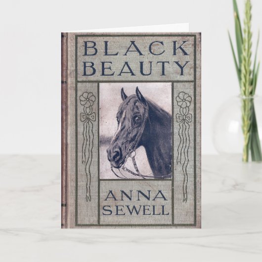 Carte Couverture noire de première édition de beauté (Devant)