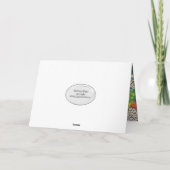 Carte Couvre-lit Crazy 95e Anniversaire  (Dos)