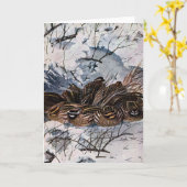 Carte Covey des cailles (Fleur jaune)