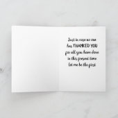 CARTE * COVID 19* TEMPS POUR **MERCI UN MÉDECIN** MERCI (Intérieur)