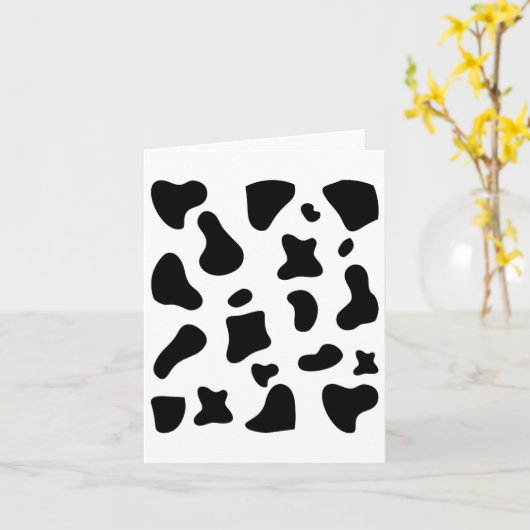 Carte Cow (Fleur jaune)