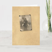 CARTE COW-BOY (Devant)