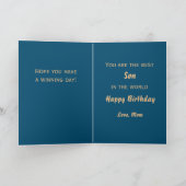 Carte Cow-boy de rodéo occidental coutume de Mutton Bust (Intérieur)