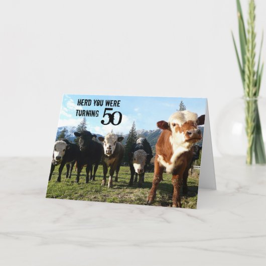 Carte Cow Posse (Devant)