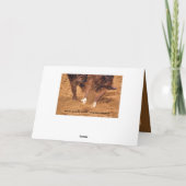 Carte Cowboy and Horse Father's Day Card (Dos)