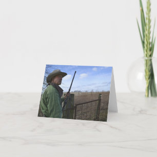 Carte Cowboy Notecard