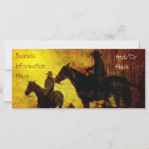 Carte Cowboys on Horseback 2012 Calendrier Signet