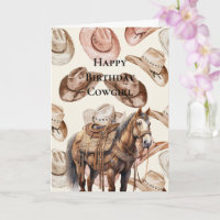 Cowgirl occidentale Crème rose Casquette Cheval An
