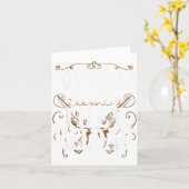 Carte Cowgirls Don't Cry They Reload  (Fleur jaune)