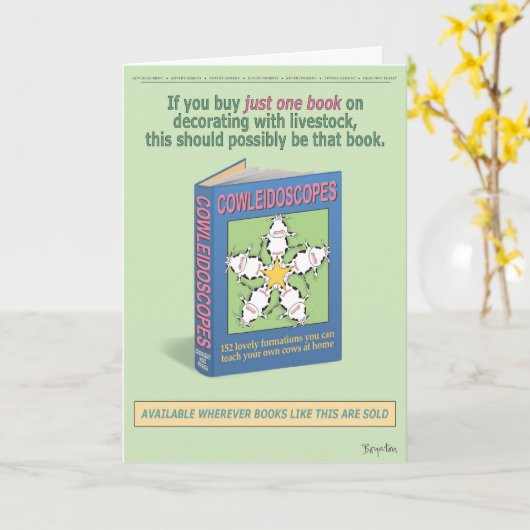 CARTE COWLEIDOSCOPES (Fleur jaune)