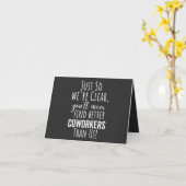 Carte Coworker | Moving | Leaving (Fleur jaune)
