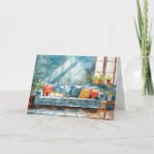 Carte COZY CAT HOME Journée de CLÔTURE Heureuse Immobili (Devant)