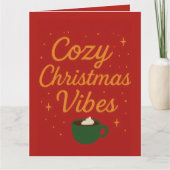 Carte Cozy Christmas Vibes (Devant)