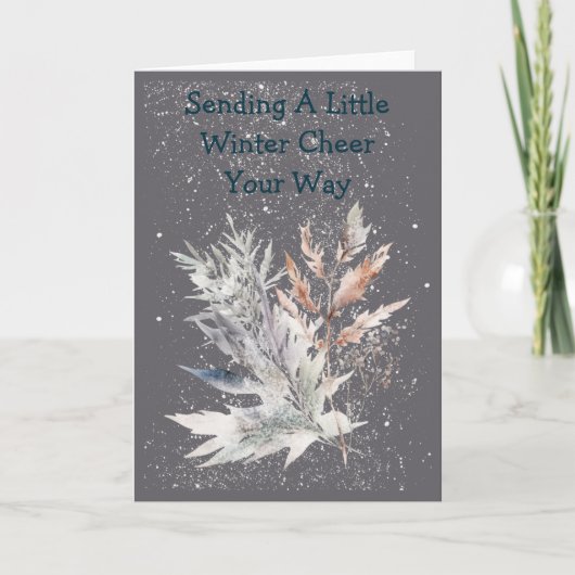 Carte Cozy Winter Nights Colorful Card (Devant)