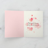 Carte Crabapple Arbre Coeur Saint Valentin (Intérieur)