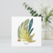 Carte Crabe à hermite drôle (Debout devant)