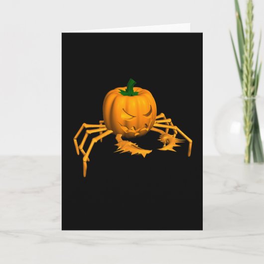Carte Crabe d'Halloween (Devant)