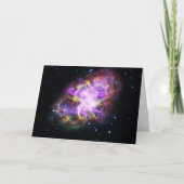 Carte Crabe Nebula Supernova Remnant Hubble Composite (Devant)