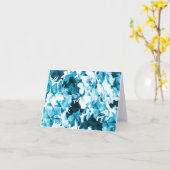 Carte Crackling Ice.... (Fleur jaune)