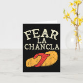 Carte Craindre La Chancla Funny Cinco De Mayo Espagnol M (Fleur jaune)
