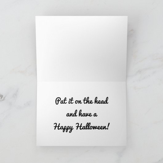 Carte Crainte des chats noirs (Intérieur)