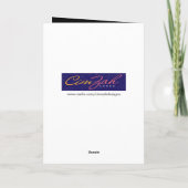 Carte Crâne à sucre cool avec âge personnalisable Annive (Dos)