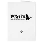 carte crâne couple (Dos)