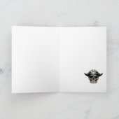 Carte Crâne de Pirate Capitaine Jack (Intérieur)