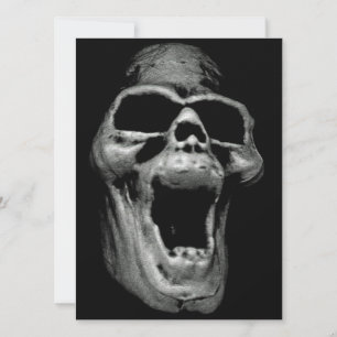 Carte Crâne effrayant