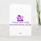 Carte Crâne et roses (Dos)