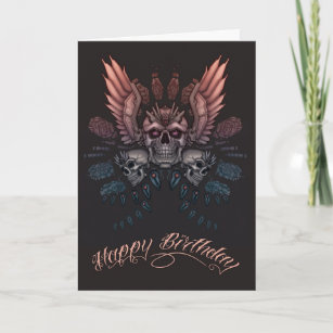 Cartes Tatouage D Anniversaire Zazzle Be