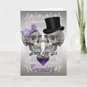 Carte Crânes de la Saint-Valentin (Devant)